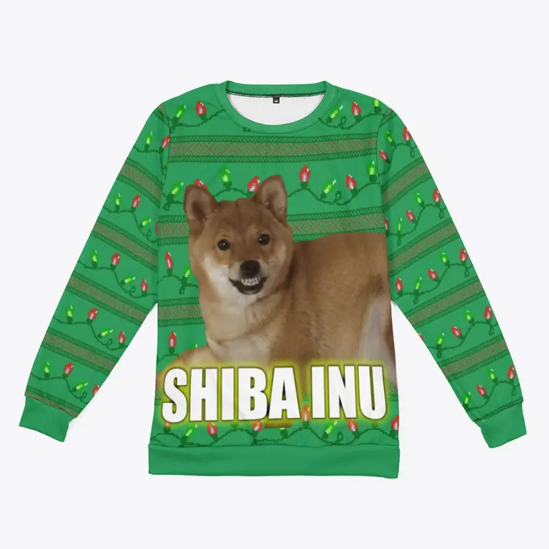 Shiba Inu Holiday Sweater 